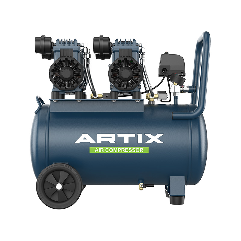 Oil Free Air Compressor,AT1260*2-40,2.0HP,750W*2-40L