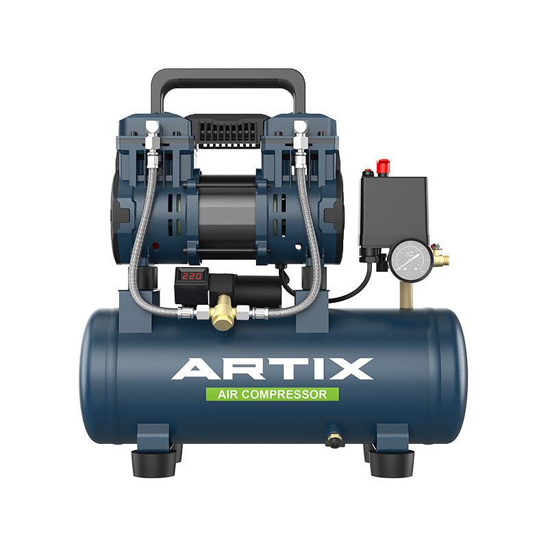 Oil Free Air Compressor,AT1260-9,1.0HP,750W-9L